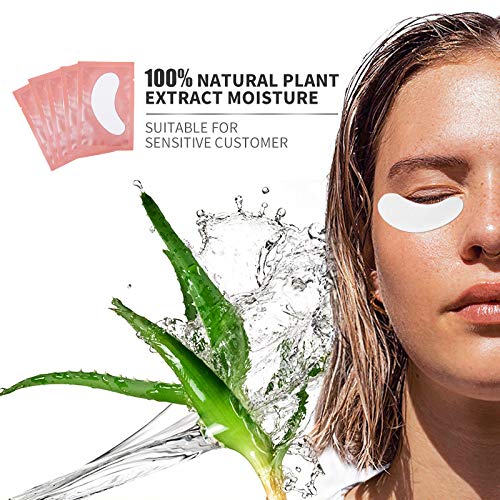 100 Paare Augenpads Wimpernpads für Wimpernverlängerung Wimpernlifting Wimpern Färben Wimpern Augen