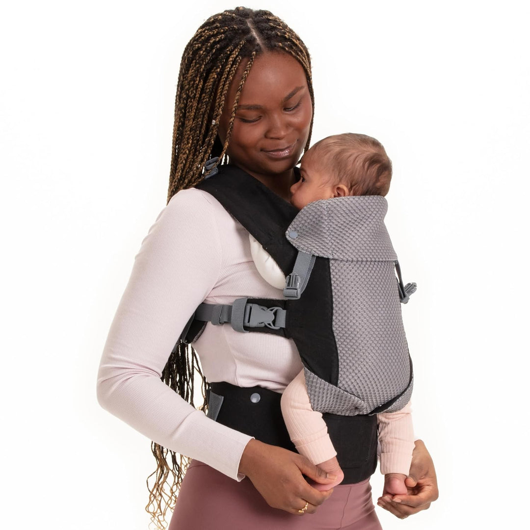 Beco Gemini Cool Babytrage Neugeborene ab Geburt bis Kleinkind - 4 Tragepositionen, Baby Trage, Baby