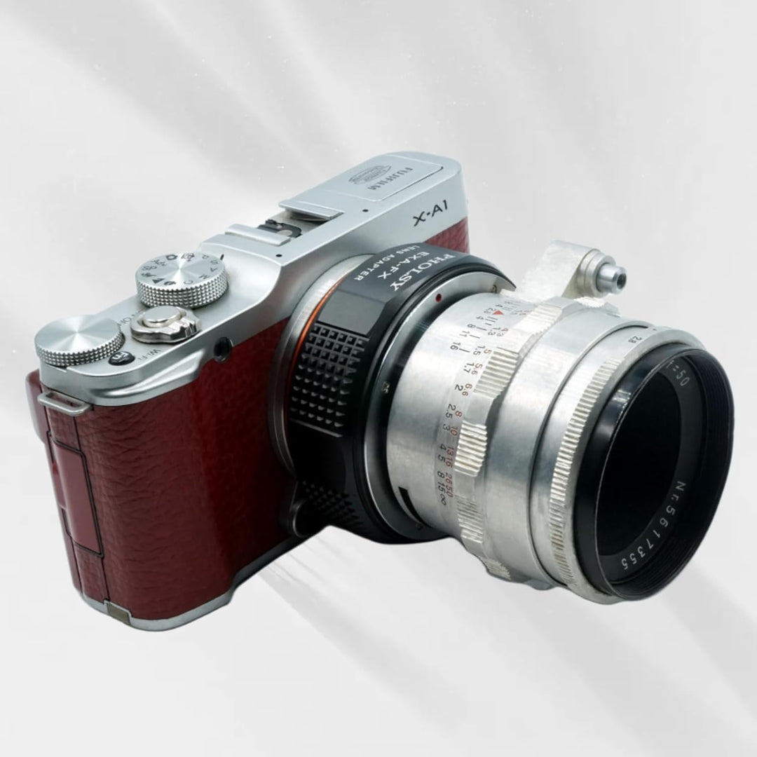 PHOLSY Objektivadapter Kompatibel mit Exakta (Nicht Topcon) Mount Objektiv und FX Mount Kameragehäus
