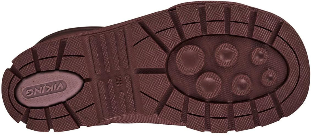 Viking Unisex Kinder Jolly Thermo Gummistiefel 24 EU Gammel Rosa Dark Pink, 24 EU Gammel Rosa Dark P
