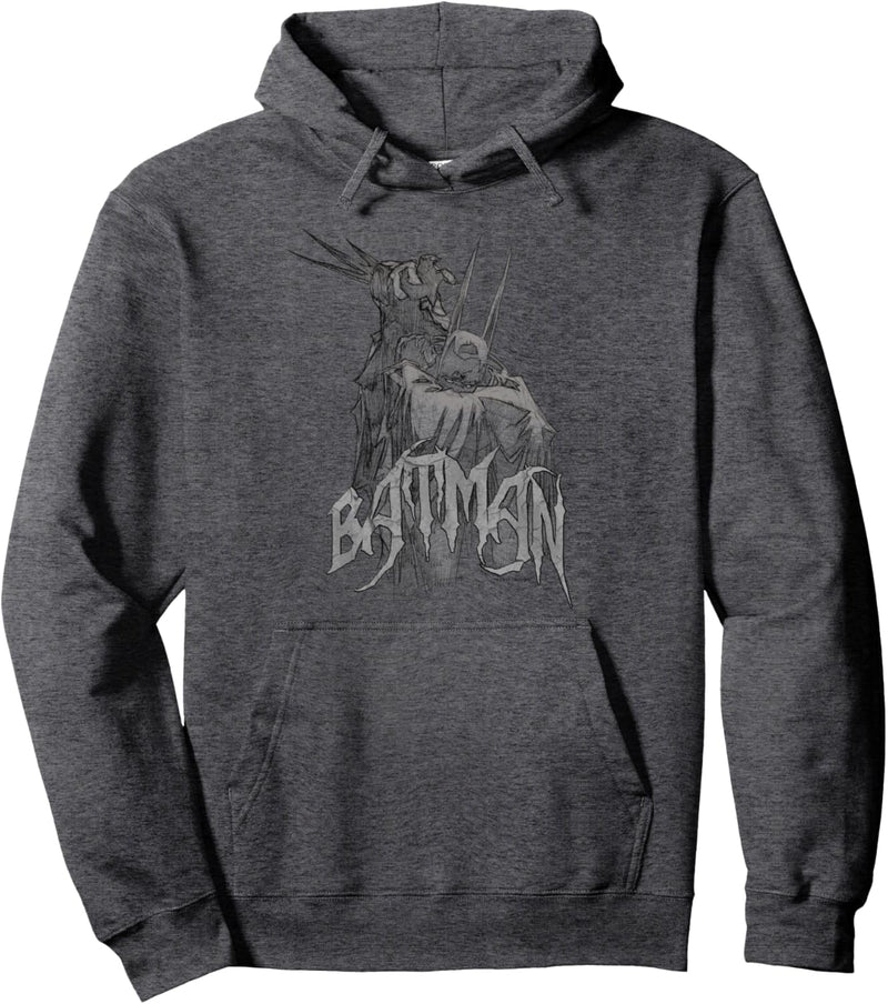 Batman Scary Right Hand Pullover Hoodie