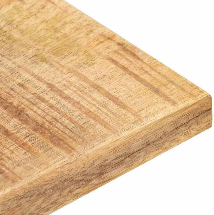 vidaXL Mangoholz Massiv Tischplatte Massivholzplatte Holzplatte Ersatztischplatte Holz Platte für Es
