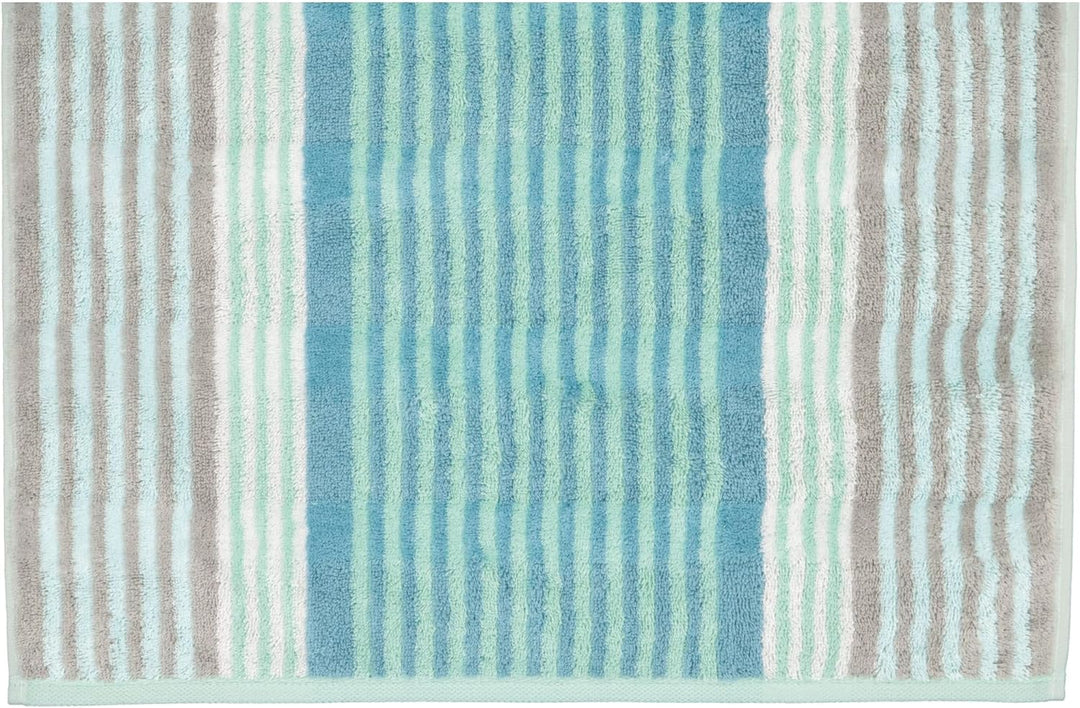 CAWÖ Home Handtücher Noblesse Harmony Streifen 1085 Jade - 47 Duschtuch 80x160 cm, Duschtuch 80x160