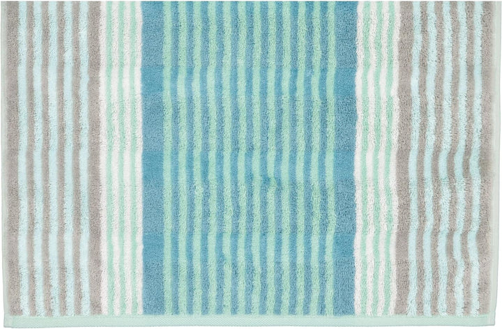 CAWÖ Home Handtücher Noblesse Harmony Streifen 1085 Jade - 47 Duschtuch 80x160 cm, Duschtuch 80x160