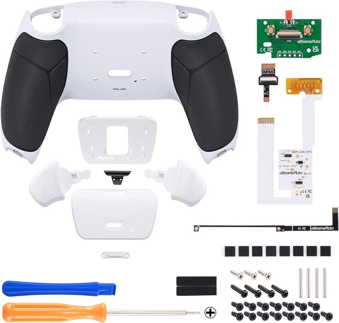eXtremeRate Programmierbares Rise Remap Kit für ps5 Controller BDM-030/040, Remap Platine & Rückseit
