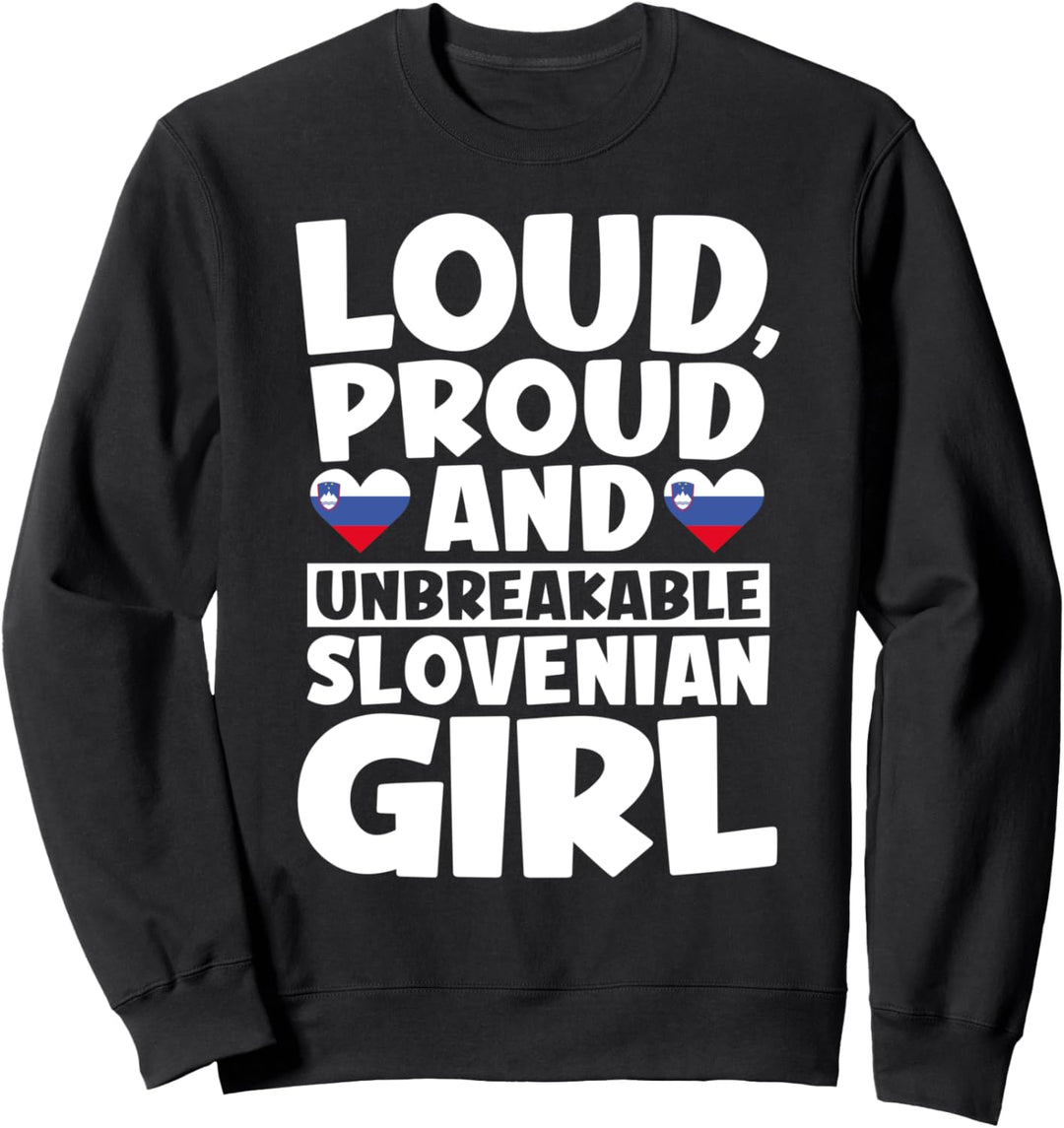 Slowenien Design Slowenen Männer & Frauen Sweatshirt