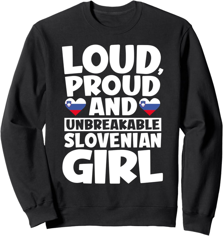 Slowenien Design Slowenen Männer & Frauen Sweatshirt