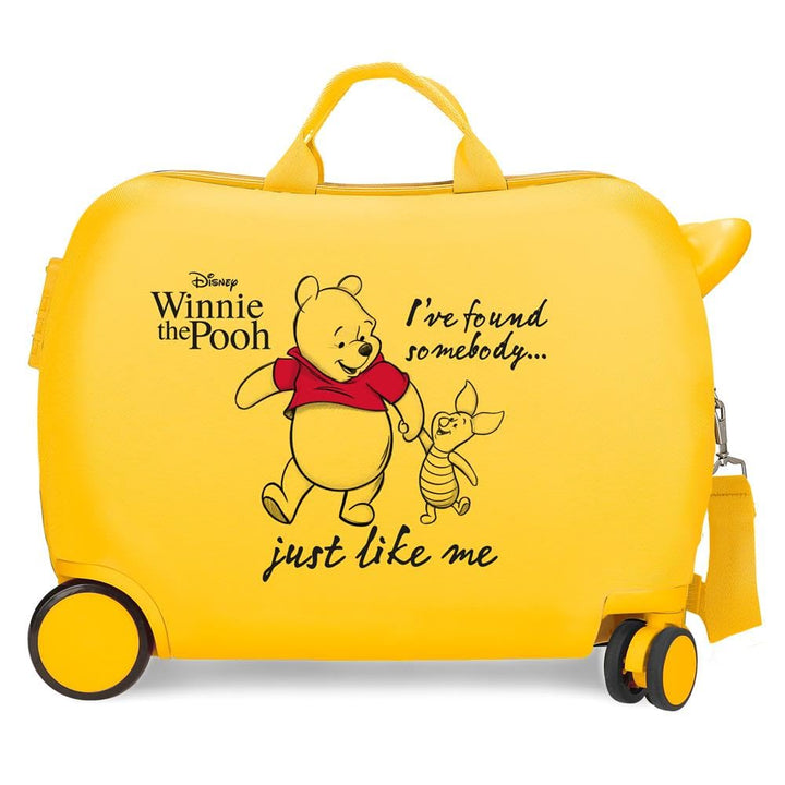 Disney Winnie The Pooh Kinderkoffer, Ocker, 50 x 39 x 20 cm, starr, ABS-Kombinationsverschluss, seit