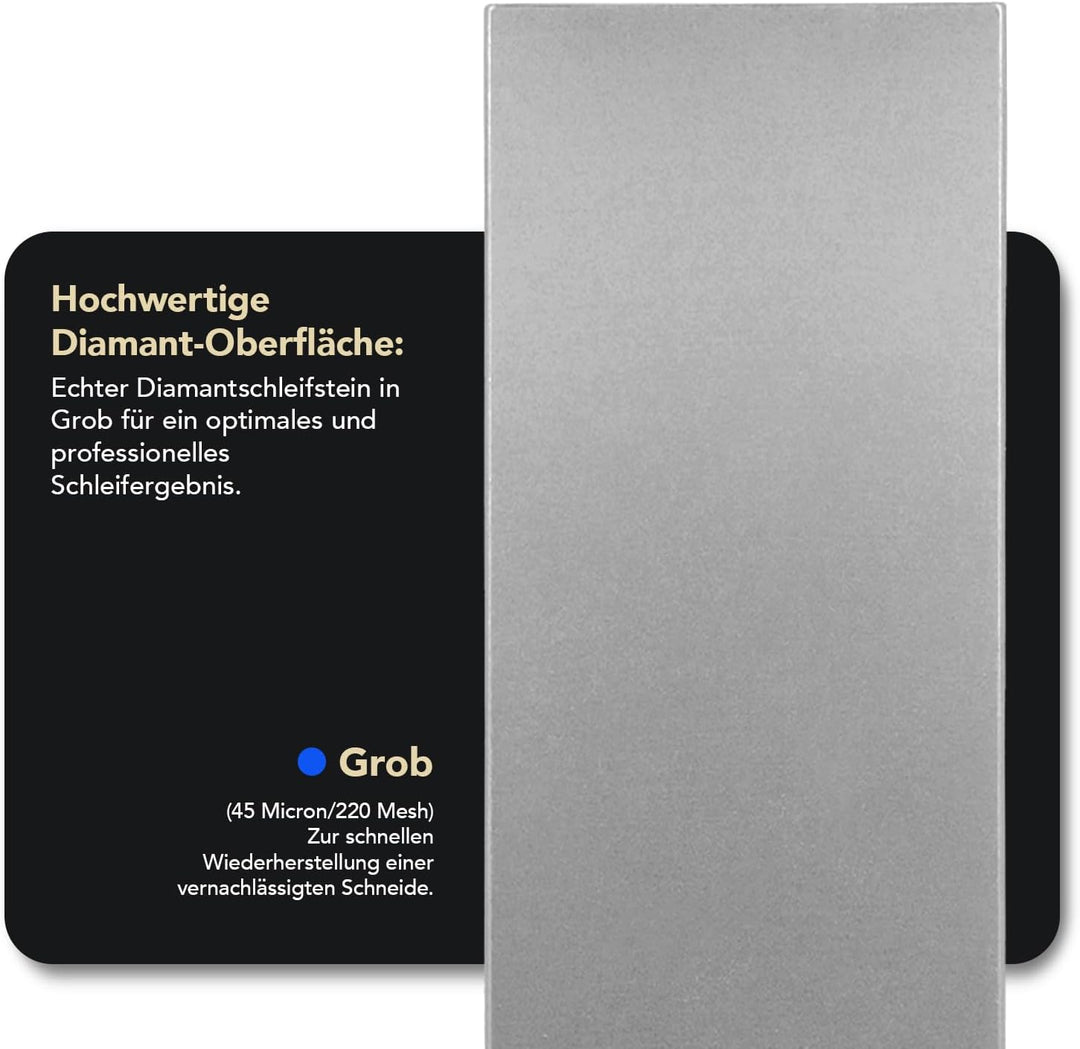 DMT Dia-Sharp® Diamant Schleifstein 11,5" Grob | Messerschärfer in Profiqualität | 30cm Wetzstein fü