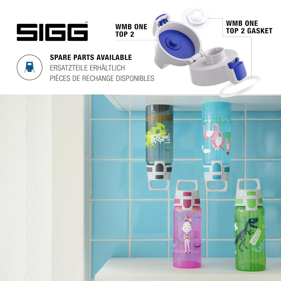 Sigg - Trinkflasche Kinder - Viva One - Für Kohlensäurehaltige Getränke Geeignet - Auslaufsicher - S