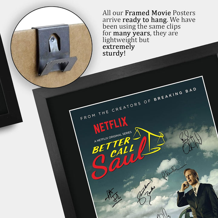 HWC Trading A3 FR Better Call Saul Bob Odenkirk Geschenke gedruckt Autogramm Bild für TV-Fanartikel