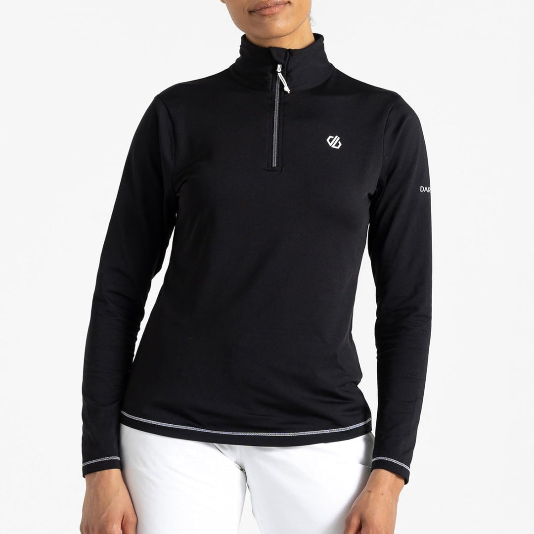 Dare 2b Freethink II Herren-Fleecejacke – jeden Tag unverzichtbar – Stehkragen und 1/4-Reissverschlu