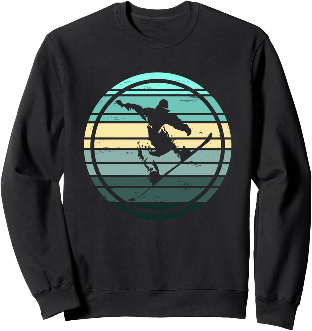Snowboarden Snowboarder Skifahren Ski Wintersport Sweatshirt