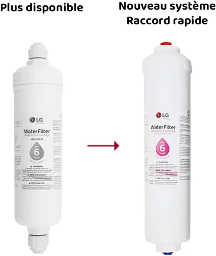LG ADQ73693901 Ersatz-Kühlschrank-Wasserfilterkartusche (3 Stück)