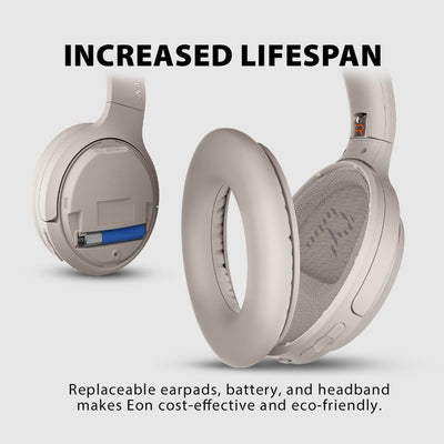 Avantree Eon Bluetooth-Kopfhörer mit aktiver Geräuschunterdrückung, Umgebungs- und EQ-Modi, 45 Stund