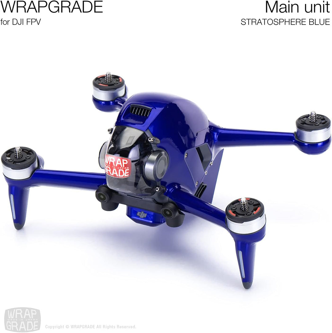WRAPGRADE Skin Kompatibel mit DJI FPV (Stratosphere Blue)