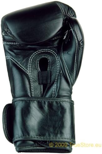 Fairtex Heavy Hitter's Boxhandschuh - Mexican Style (BGV9) Schwarz 14 Unzen, Schwarz 14 Unzen