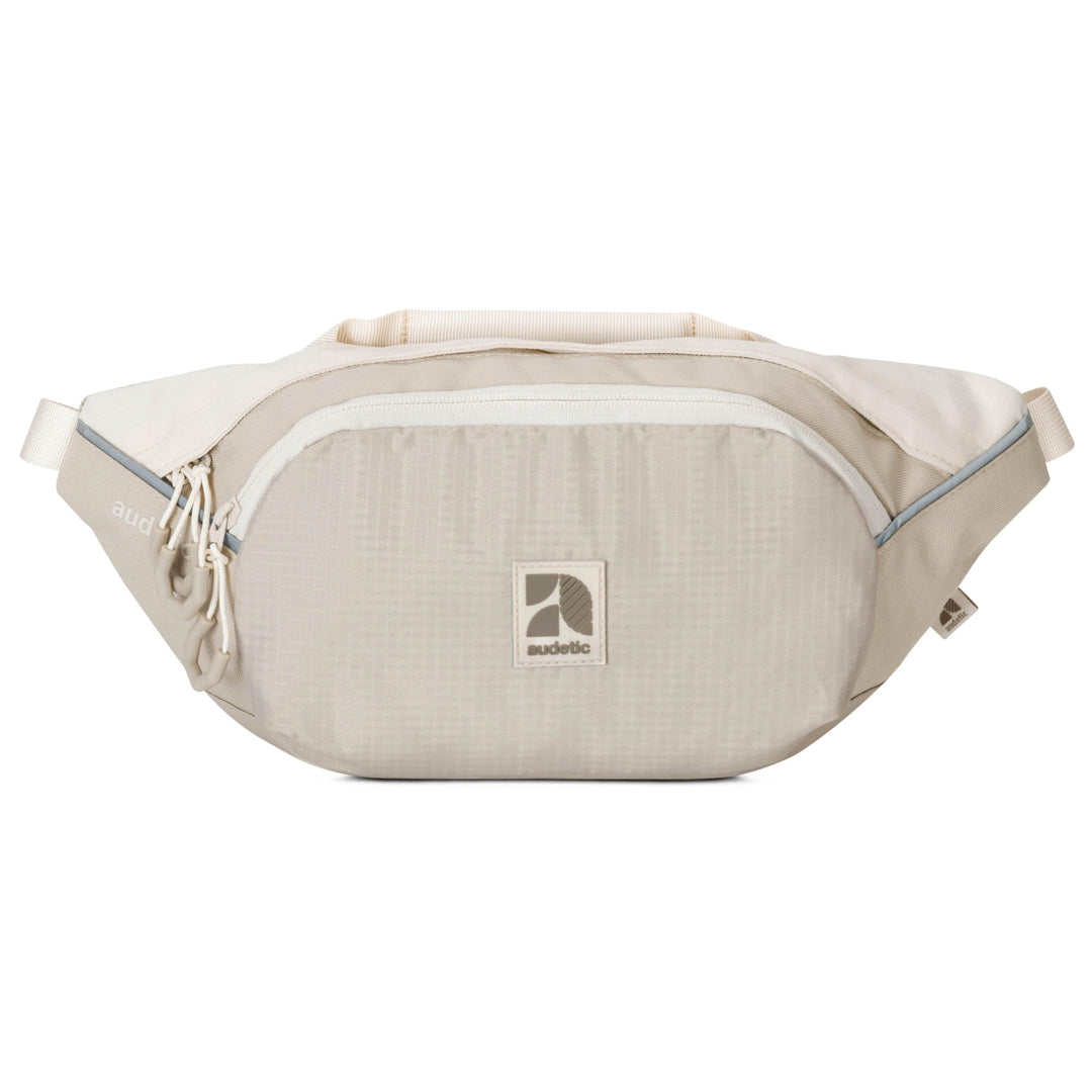 AUDETIC Bauchtasche Damen &amp; Herren Sand - Drip - Gürteltasche für Sport Outdoor Stadt - Hüfttasche S