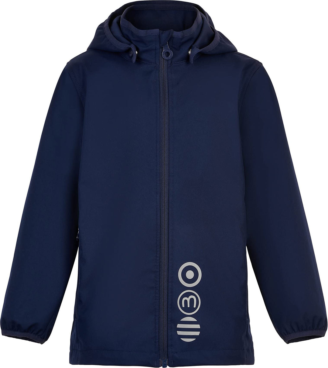 MINYMO Unisex Kinder Softshell Jacket-Solid Coat, 92 Dark Navy