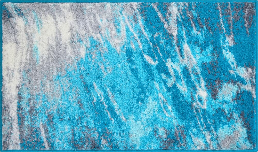 Grund Badteppich, Ultra Soft und Saugfähig, rutschfest, 5 Jahre Garantie, Magma, Badematte 70x120 cm