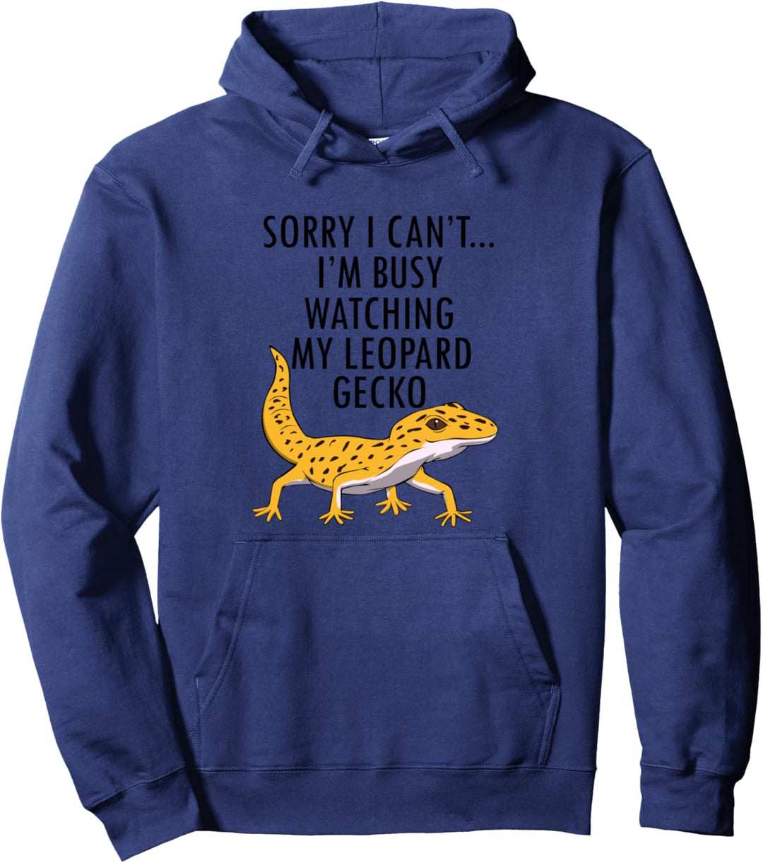 Mein Leopard Gecko Eidechse Spruch Reptil Pullover Hoodie
