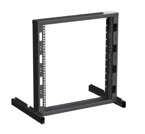Rack Magic - 12HE 19" Rackstand - Schwarz - 19 Zoll Rack Gestell - Serverschrank - Rack Schrank