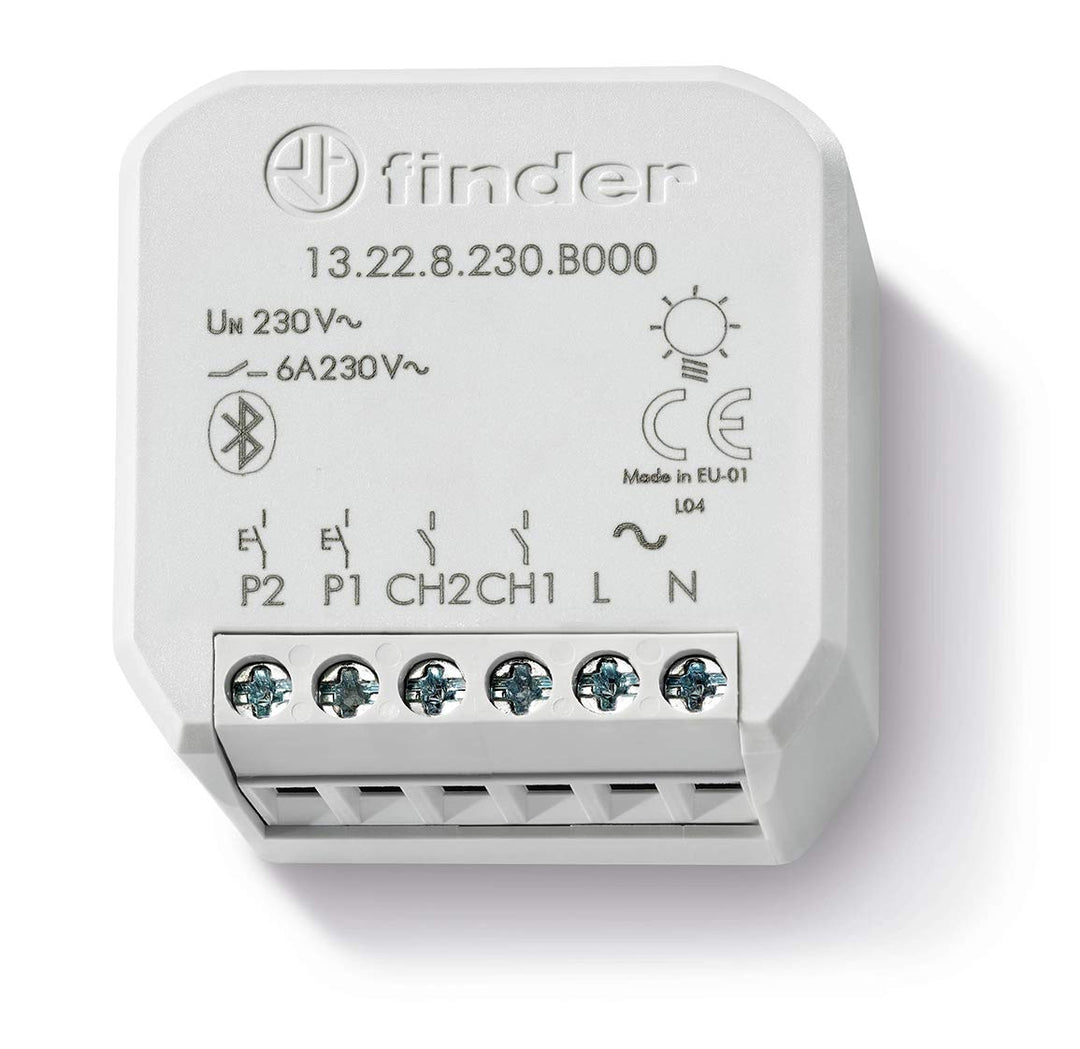 YESLY Multifunktions-Relais Bluetooth Typ 13228230B000 Einbaurelais, Serie 13 Finder
