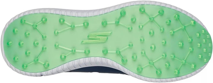 Skechers Herren Max Fairway 3 Arch Fit Spikeless Golfschuh Sneaker 43 EU Marineblau Limette, 43 EU M