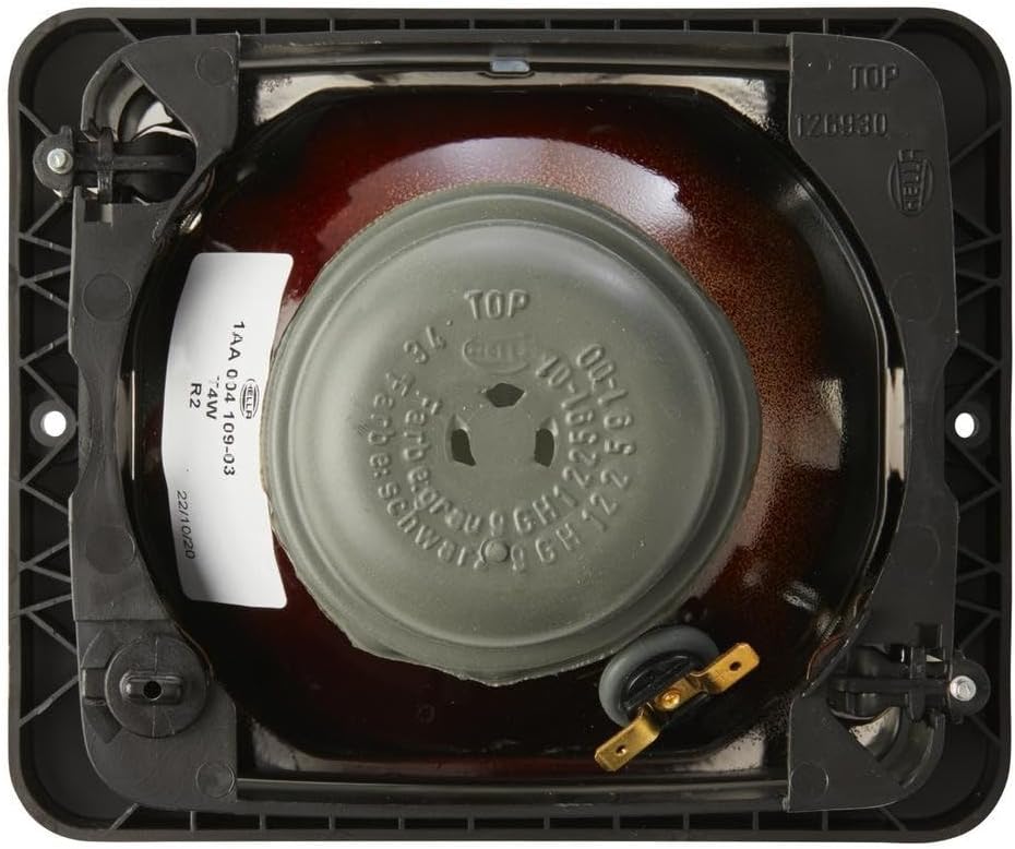 HELLA - asymmetrisch-Hauptscheinwerfer - 24/12V - Referenzzahl: 10 - Einbau - Lichtscheibenfarbe: tr