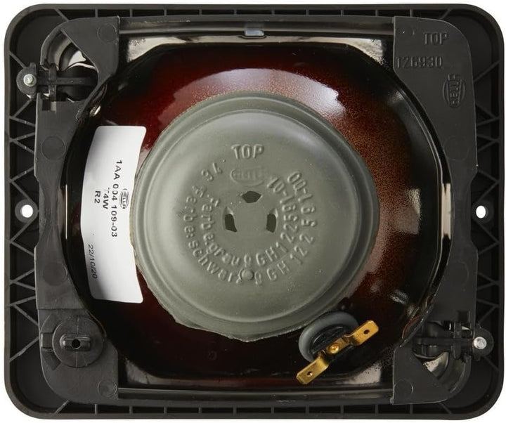 HELLA - asymmetrisch-Hauptscheinwerfer - 24/12V - Referenzzahl: 10 - Einbau - Lichtscheibenfarbe: tr
