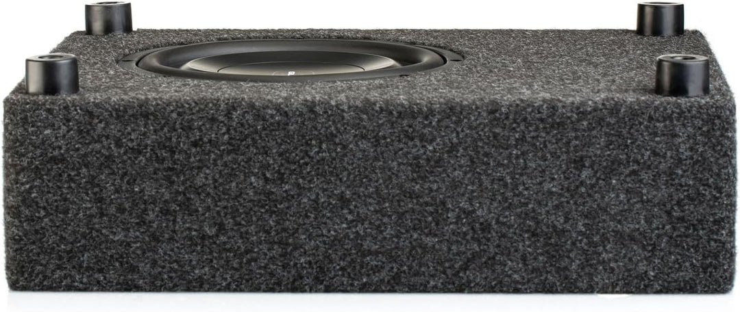 Gladen RSX10 Slim-CB-CU-AC | 25cm Downfire Aktiv-Subwoofer geschlossen