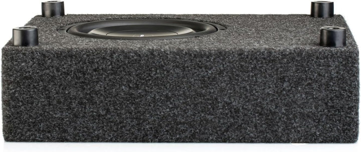 Gladen RSX10 Slim-CB-CU-AC | 25cm Downfire Aktiv-Subwoofer geschlossen