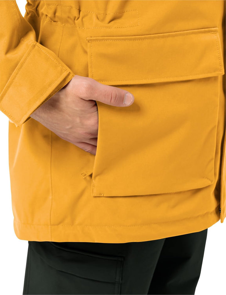 Jack Wolfskin Herren Glacier Canyon Parka Parka S mustard, S mustard