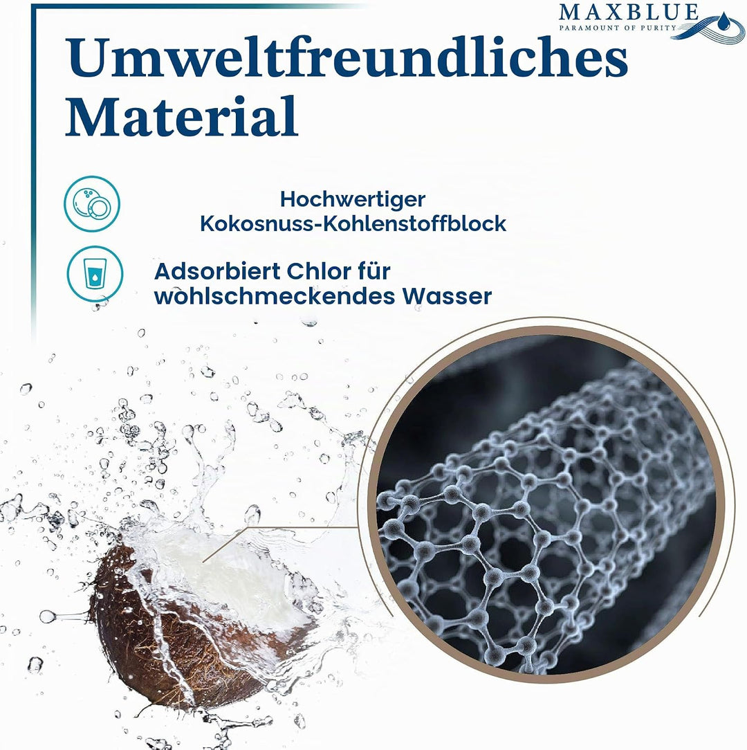 Maxblue DA29-10105J Kühlschrank-Wasserfilter, Ersatz für Samsung (nur Extern) DA29-10105J DA99-02131
