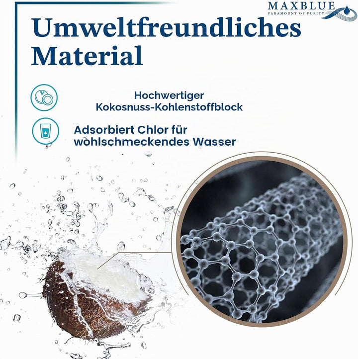 Maxblue DA29-10105J Kühlschrank-Wasserfilter, Ersatz für Samsung (nur Extern) DA29-10105J DA99-02131