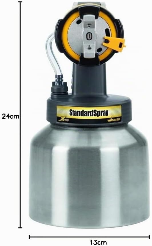 WAGNER Sprühaufsatz XVLP StandardSpray 4,1 Zubehör für Farbsprühgerät FinishControl, Behälter 1000 m