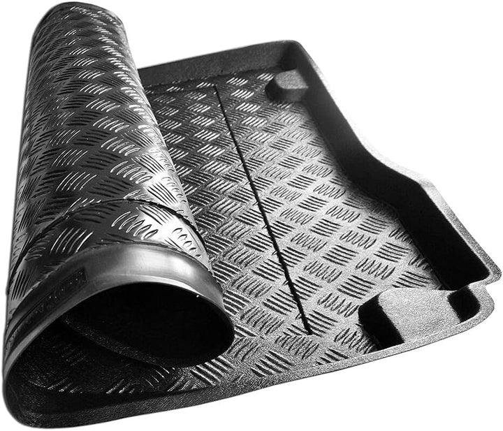 SMK Kofferraum schutzmatte Kofferraummatte passt für Hyundai Lantra II 1996-2000 Strapazierfähige Ko