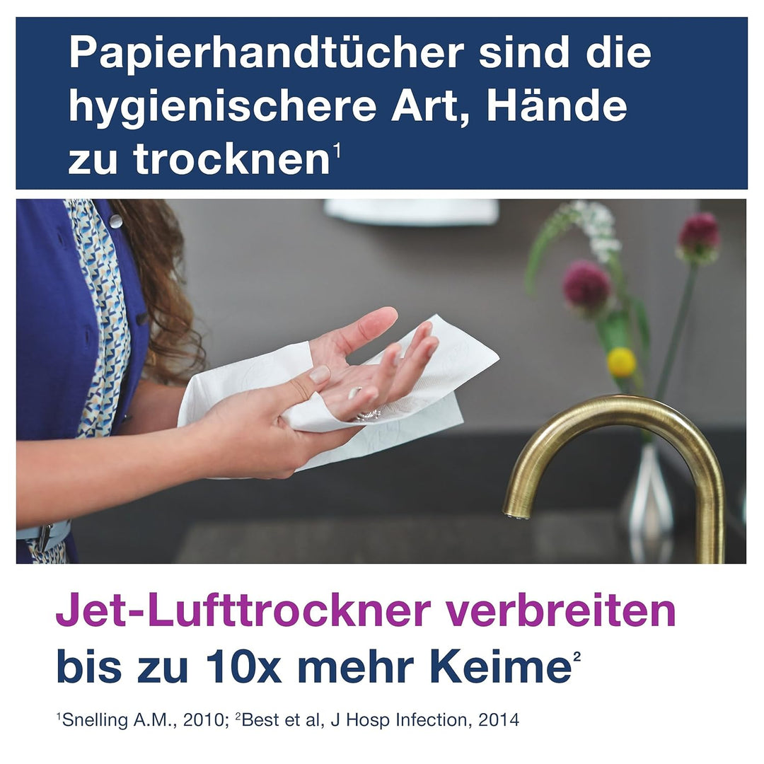 Tork Xpress extra weiche Multifold Papierhandtücher 100297 - H2 Premium umweltschonende Falthandtüch