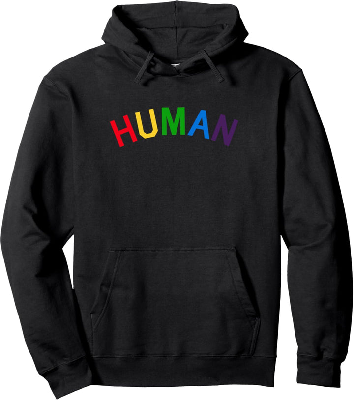 Regenbogen menschlicher LGBTQ-Stolz Pullover Hoodie