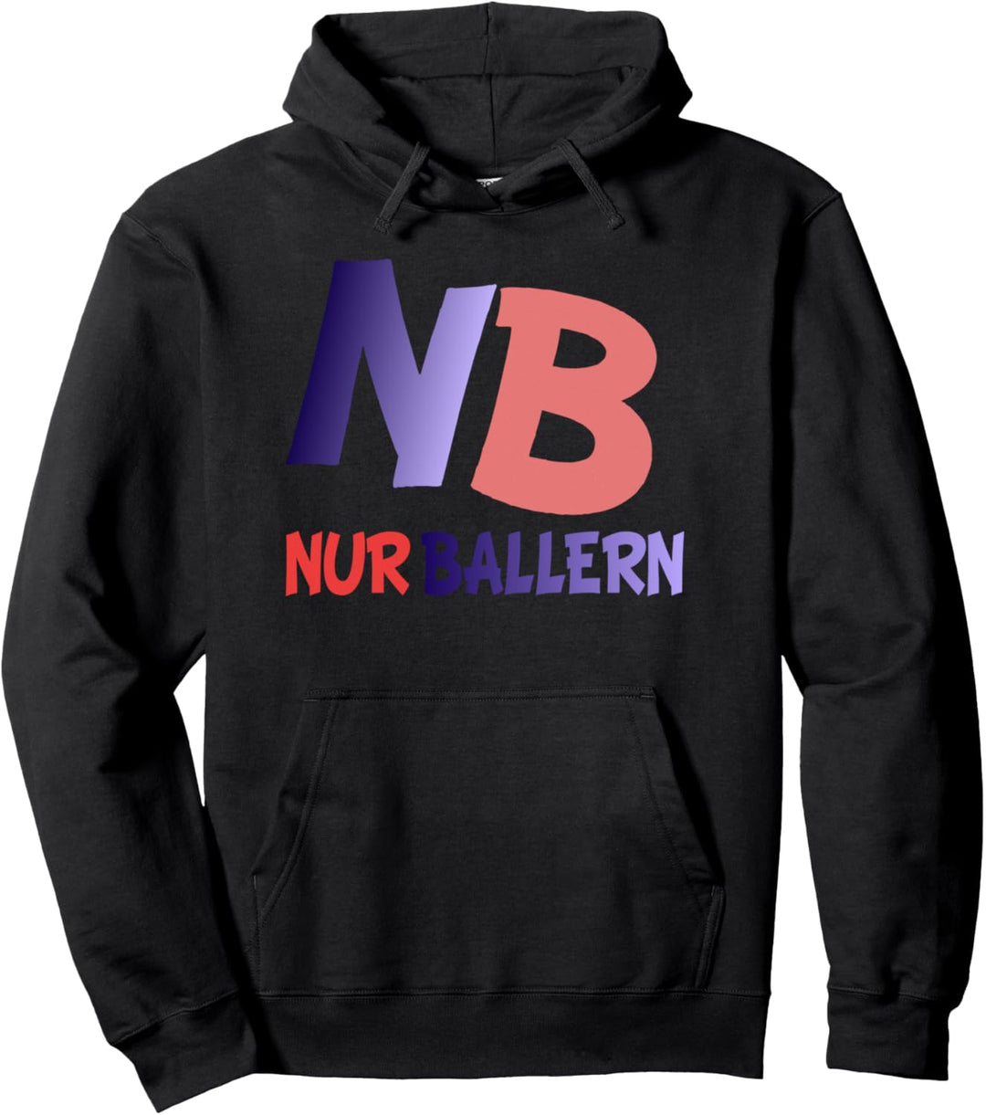 Techno Spruch Saufen Vatertag Nur Ballern Sprüche Pullover Hoodie