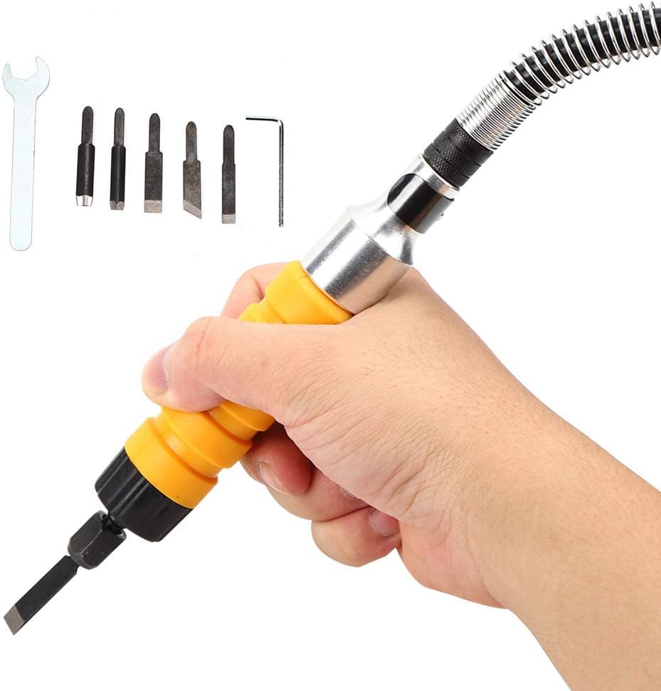 Elektrischer Holzmeissel Set, Elektrisches Holzschnitzwerkzeug, Elektrischer Holzbearbeitungs Schnit