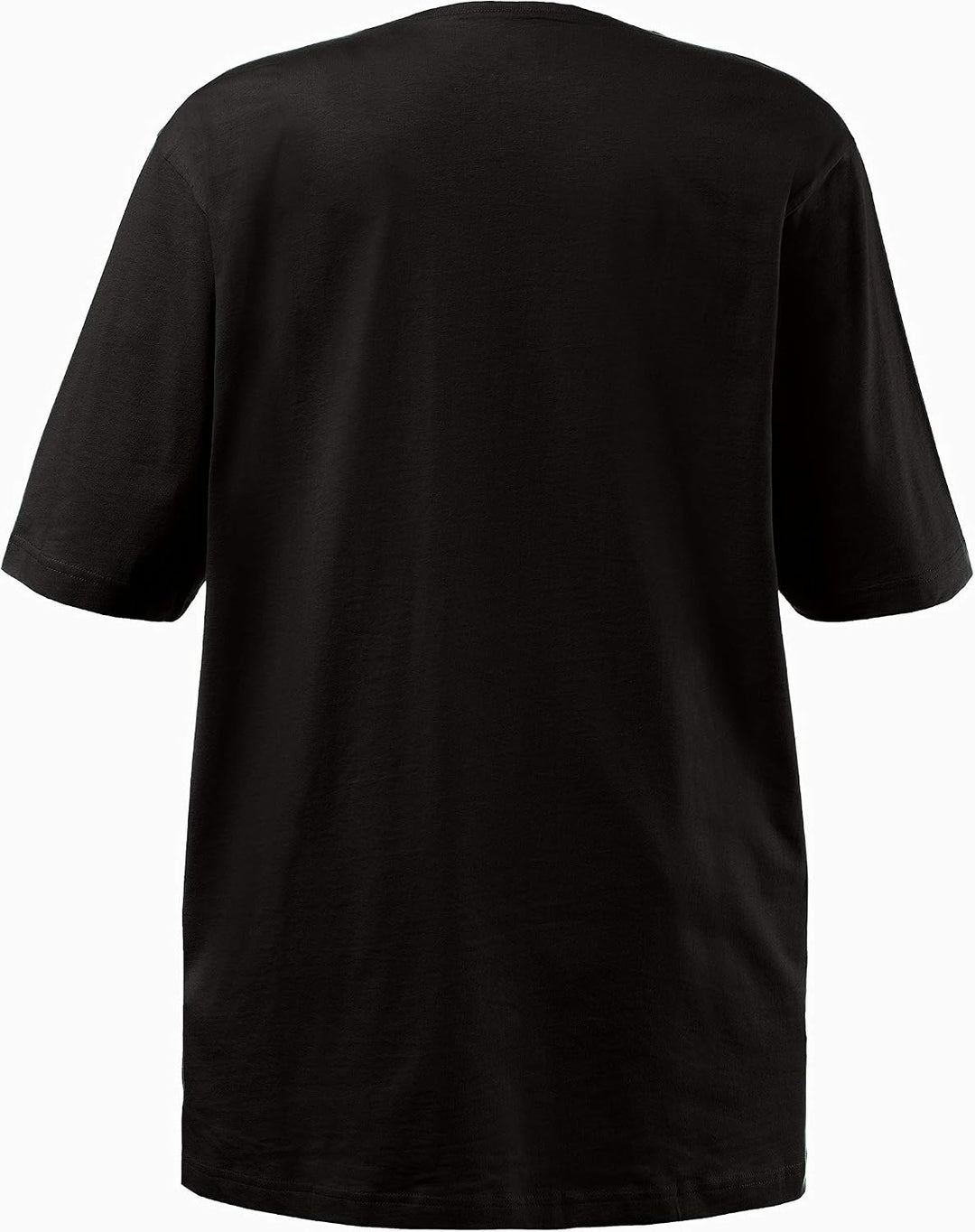 Ulla Popken Damen Basic-v-Shirt T 62-64 Schwarz, 62-64 Schwarz