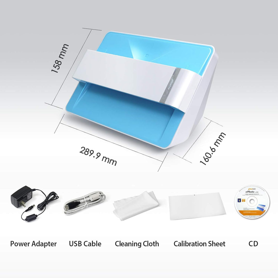 Plustek ePhoto Z300 Fotoscanner (600 x 600 dpi, USB) mit Einzugssensor