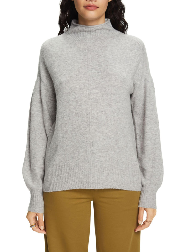 ESPRIT Damen Pullover XS 044/Light Grey 5, XS 044/Light Grey 5