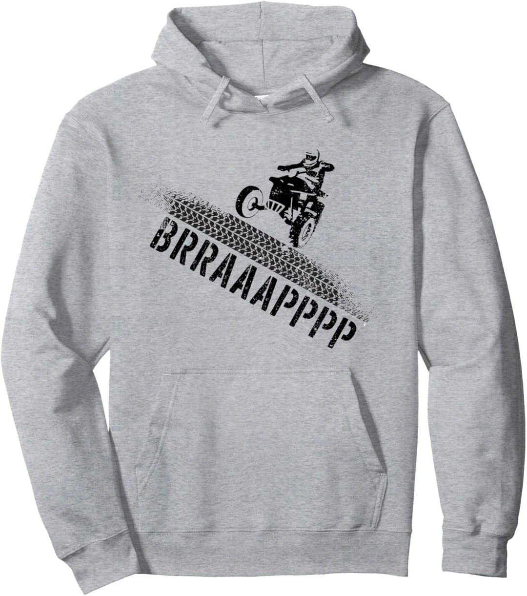 Quad Quadfahrer ATV Offroad Bekleidung Damen Herren Kinder Pullover Hoodie