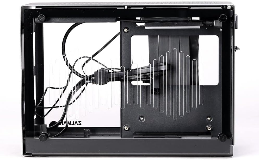 Zalman M2 Mini ITX Computergehäuse - Dunkelgrau