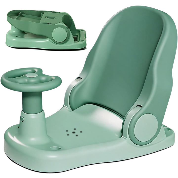 Badewannensitz Baby, Baby Badewanne,Rutschfest Badewannensitz mit Starke Saugnäpfe,Baby Bath Seat,4