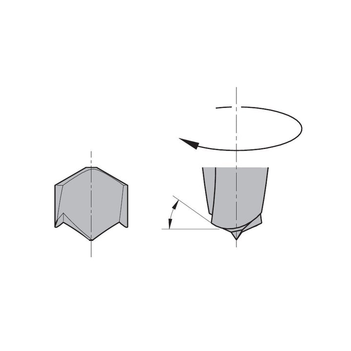 PUNTA FORATRICE F/CIECO XTREME HW S=10x30 D=5x35x70 DX