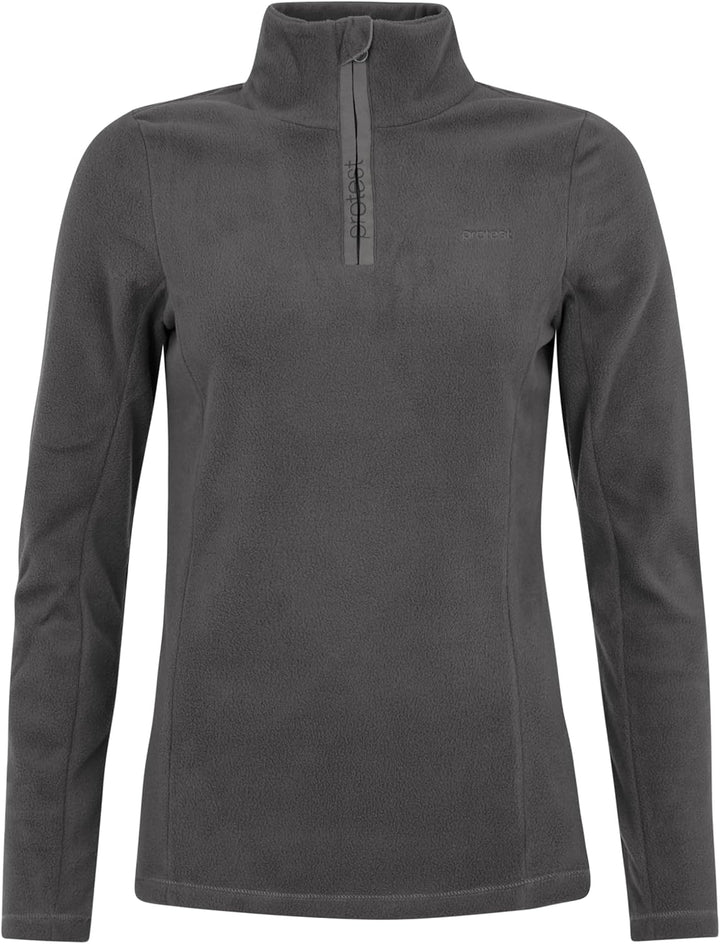 Protest Damen 1/4-reissverschluss MUTEZ M Shadow Grey, M Shadow Grey