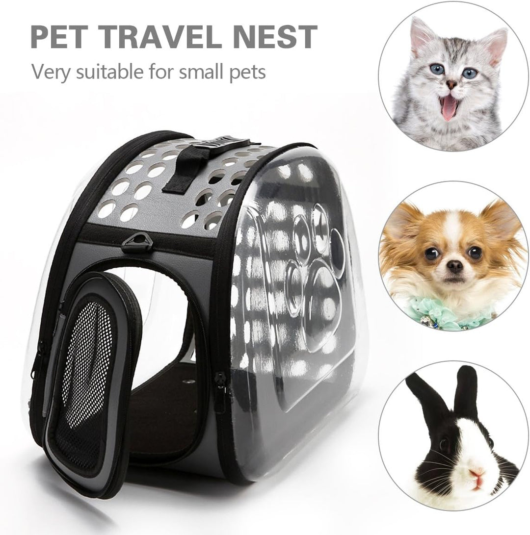PETCUTE Katzentasche Transporttasche Hunde Tragetaschen Hundetasche Katzentragetasche L